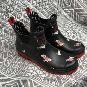 Joules rain boots 11